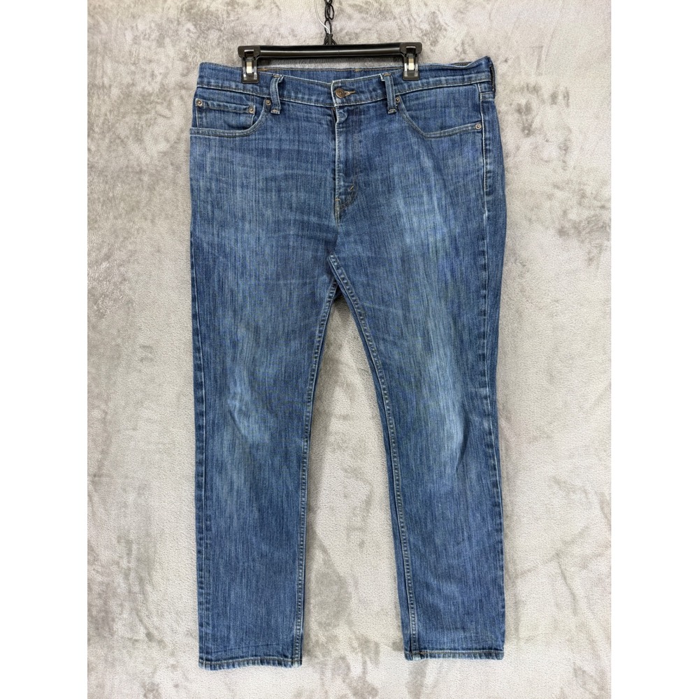 Levis 511 Slim Fit Jeans Mens 36x32 Blue Medium Wash Stretch Denim 04511-1150